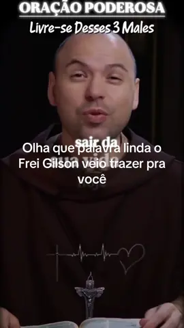Frei Gilson é ungido por Deus