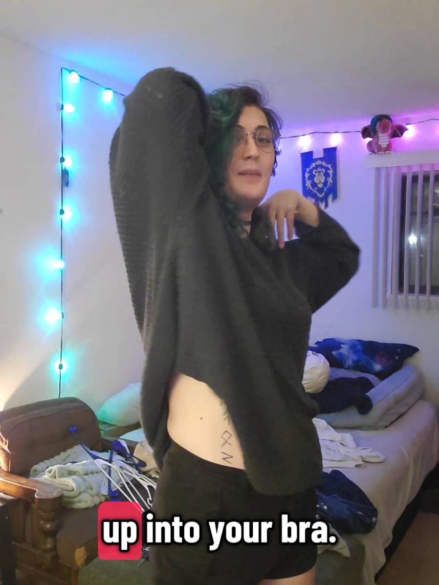 Everyone needs at least one XXL sweater #trans #transgender #nonbinary #lgbt #queer 