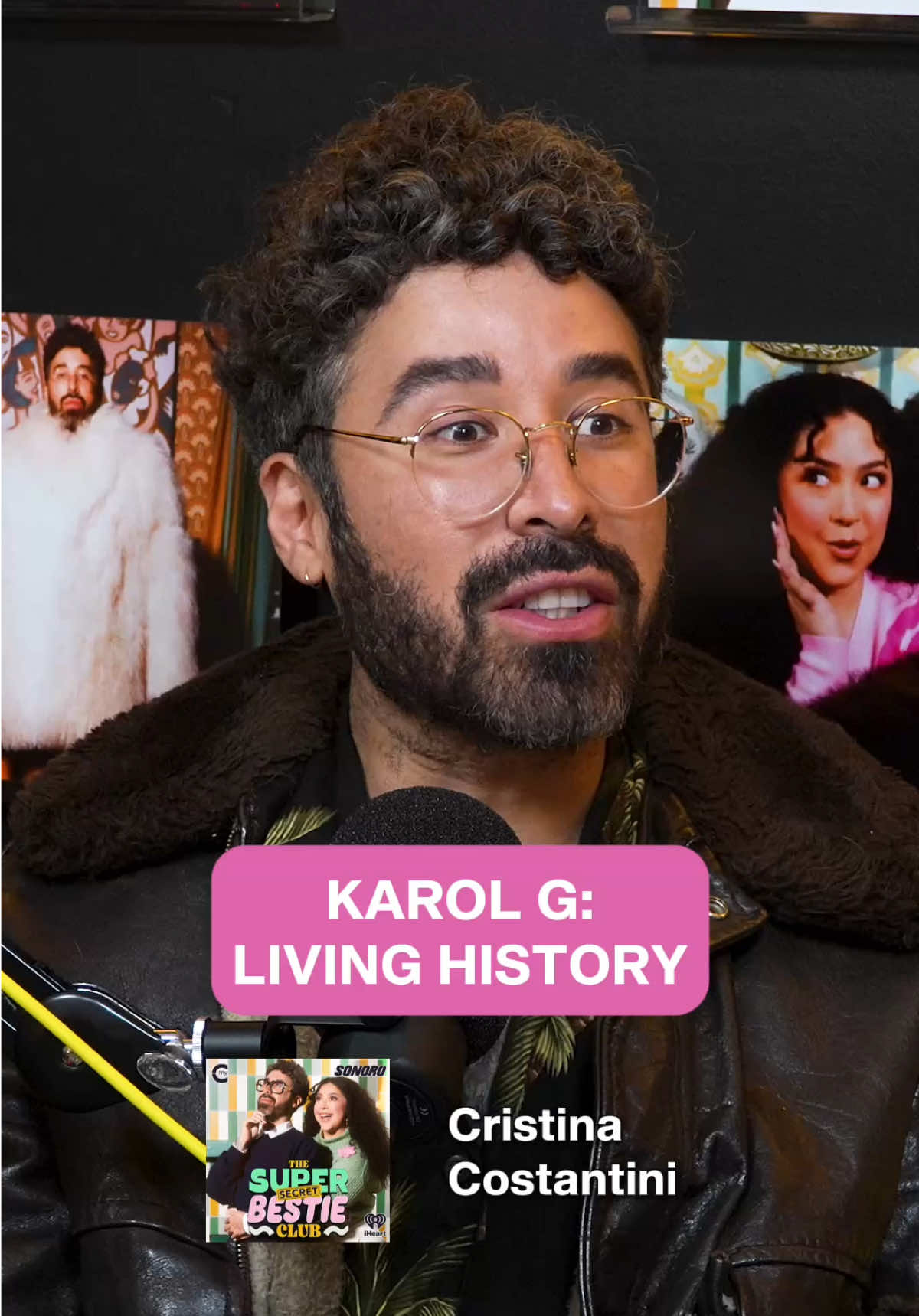 @Curly Velasquez and @mayainthemoment are serving up the real chisme with Emmy-winning filmmaker Cristina Constantini (Mucho Mucho Amor, Tomorrow Was Beautiful). From Karol G’s global takeover to the lasting magic of Walter Mercado, Cristina joins us to spill stories, laughter, and a little bit of shade.👀 #karolg #karolgfans #myculturapodcastnetwork #thesupersecretbestieclub 
