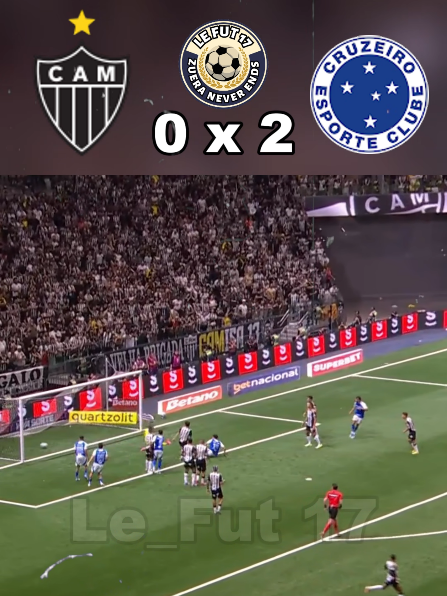 atletico mg x cruzeiro #futebol #futebolbrasileiro #atleticomineiro #atleticomg #copadobrasil #cruzeiro #cruzeirocabuloso #cruzeiroesporteclube #engracado #edit #smzinho