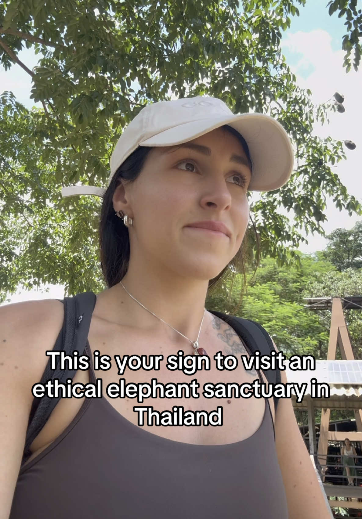 Such a unique experience 🥹 #ethicalsanctuary#changmai#thailand#elephant#fyp#foryoupage 