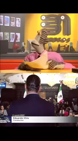 Paralelismos cinematográficos, en efecto es cine 🚬  #mexicomagico #31minutos #alitomoreno  #politica #noroña 
