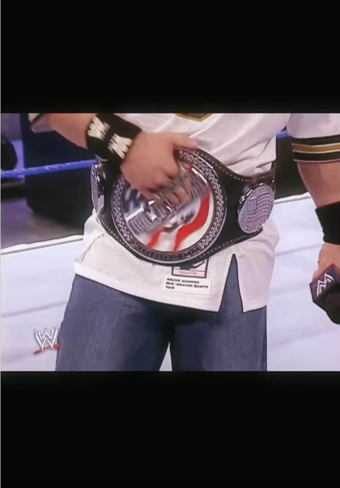 John Cena’s Jersey era >>>  My favorite era as he was the Dr. of Thuganomics. He always had a clean jersey and the fit was always on point! My GOAT fr ⛓️🔒 #johncena #cena #50cent #wordlife #chaingang 