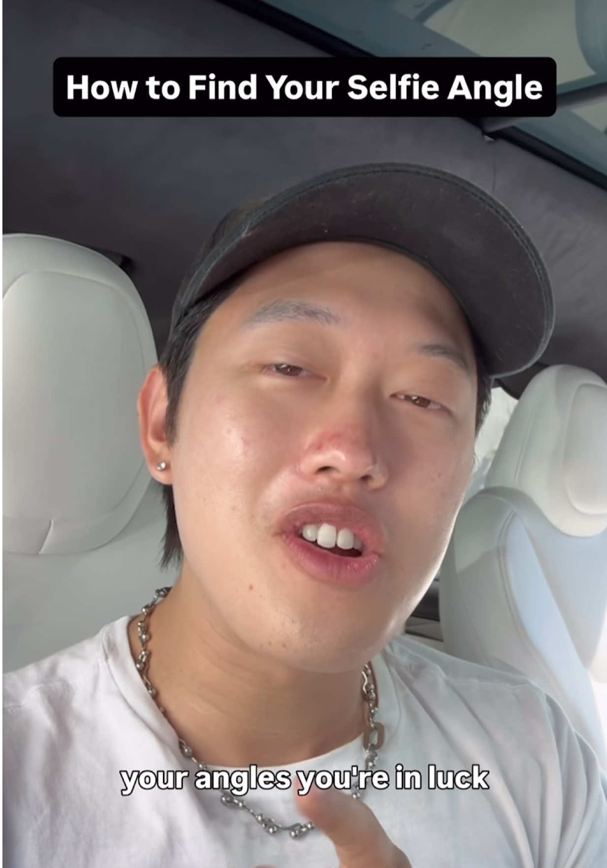 My 9 selfie angle tip for you to try 🥰