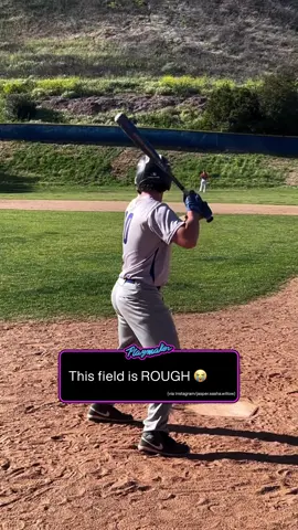 you can’t PAY ME to play here 🤣 #playmaker #sports #baseball #outfield #homerun 