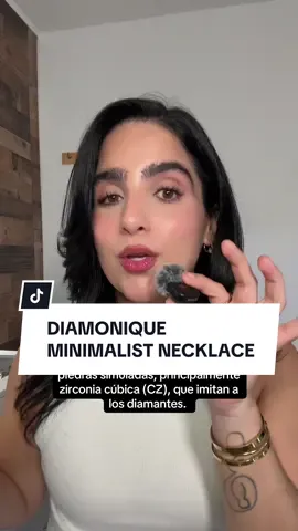 DIAMONIQUE Round & Heart Station Necklace - Sterling Silver #diamonique #jewelrytiktok #sterlingsilverjewelry #minimalistjewelry 