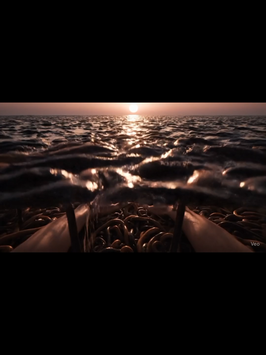 Todos os oceanos!🌊 Em Qual Você Nadaria? #asmr #ai #veo #satisfying #aivideo 