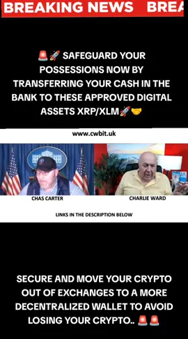 VITAL INFORMATION WITH CHARLIE WARD AND CHAS CARTER #xrpnews #cryptopnews #cryptonewsdaily #xrpnewstoday #cryptobullrun         