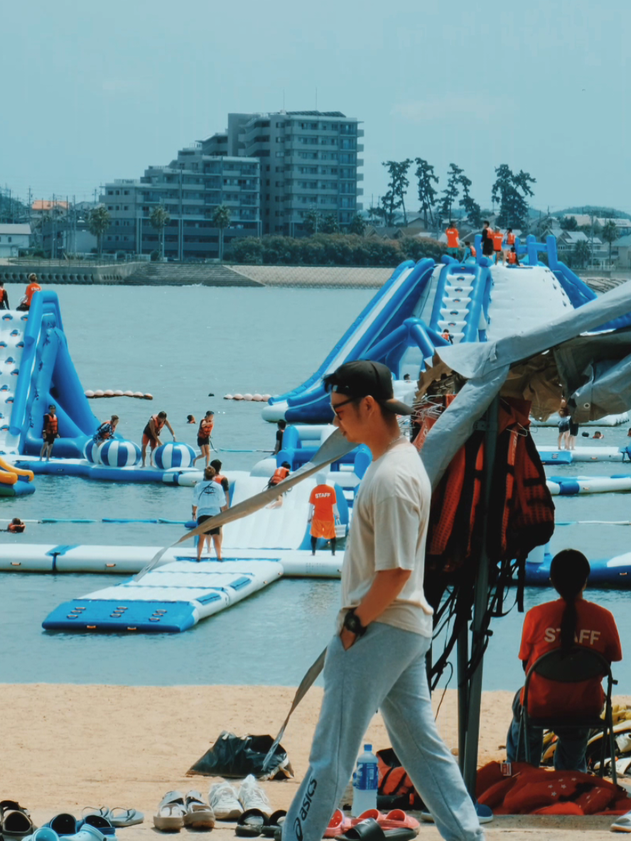 Một bãi biển nhỏ ở Aichi cực chill và vui nhộn. #beach #aichi #myjourney #日本の生活 #niceday (Blue Sun Beach)