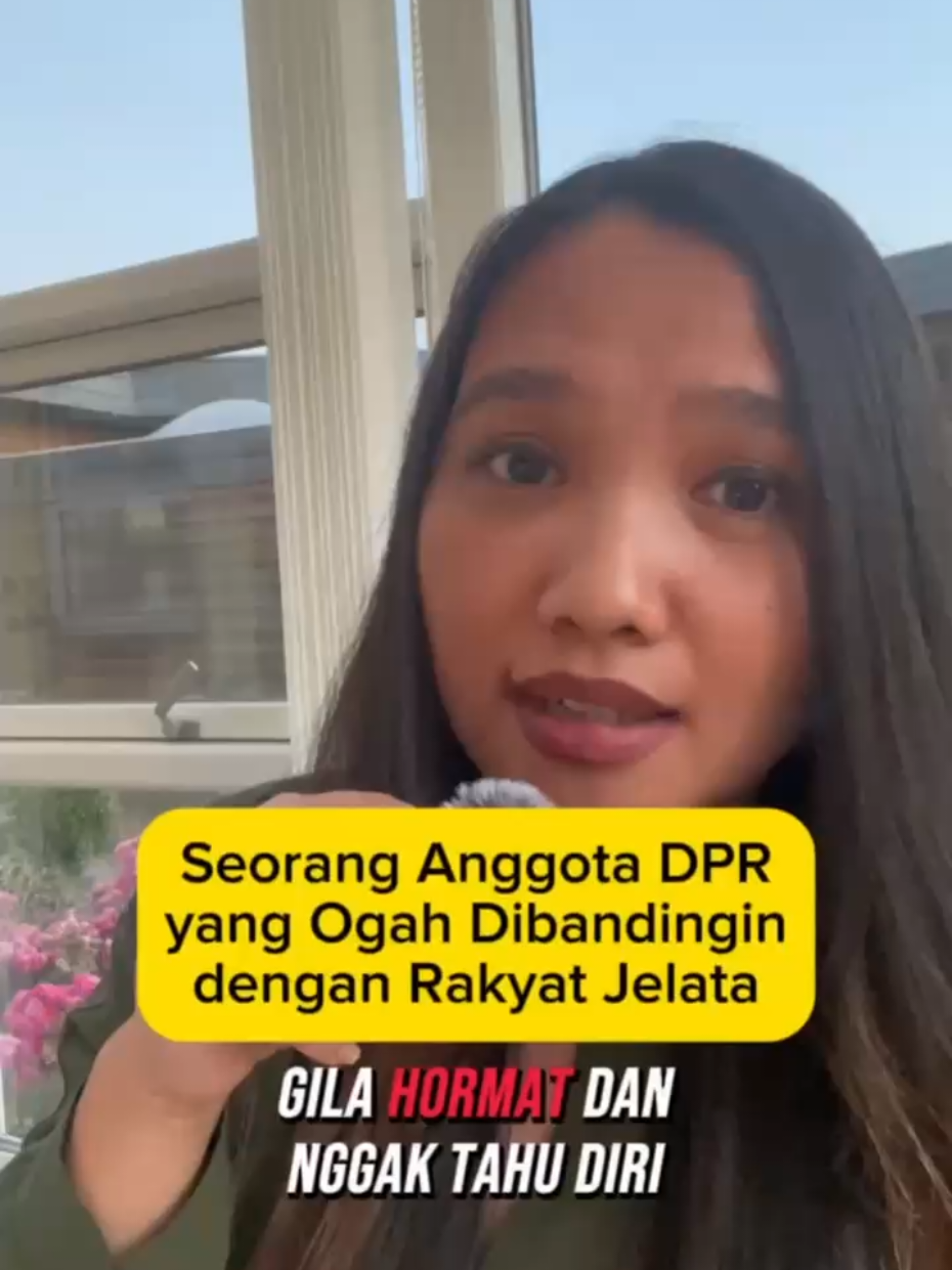 Juara dunia kegilaan hormat, kematian empati dan kecacatan logika berpikirnya karyawan kita satu ini 👏🏾👏🏾👏🏾👏🏾👏🏾👏🏾👏🏾 Tukang becak, buruh, masyarakat gaji UMR adalah tulang punggung APBN, sedangkan karyawan ini BEBAN APBN!  Siapa manusia gak tau diri ini? Apa partainya? KITA MUAK JIJIK DAN GAK SUDI pajak hasil kerja keras luar biasa dipake buat ngasih makan manusia yang ngatain bosnya sendiri 🔥🔥🔥🔥🔥🔥🔥🔥🔥🔥🔥 Kesombongan gak ada obat! Beginilah kualitas wakil rakyat yang minta gaji gede, sebelas dua belas keliatan sejajar sekaleeee kualitas berpikirnya dengan Syahroni dari @official_nasdem