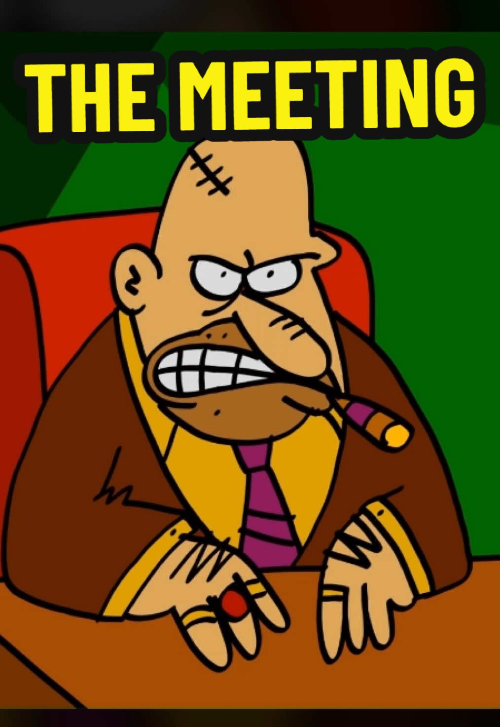 “The Meeting” #mafia #cartoon #animation #comedy #fyp  