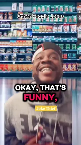Joke theft is for low lives ..live life and be funny ! Not this guy #dbnb #fyp 