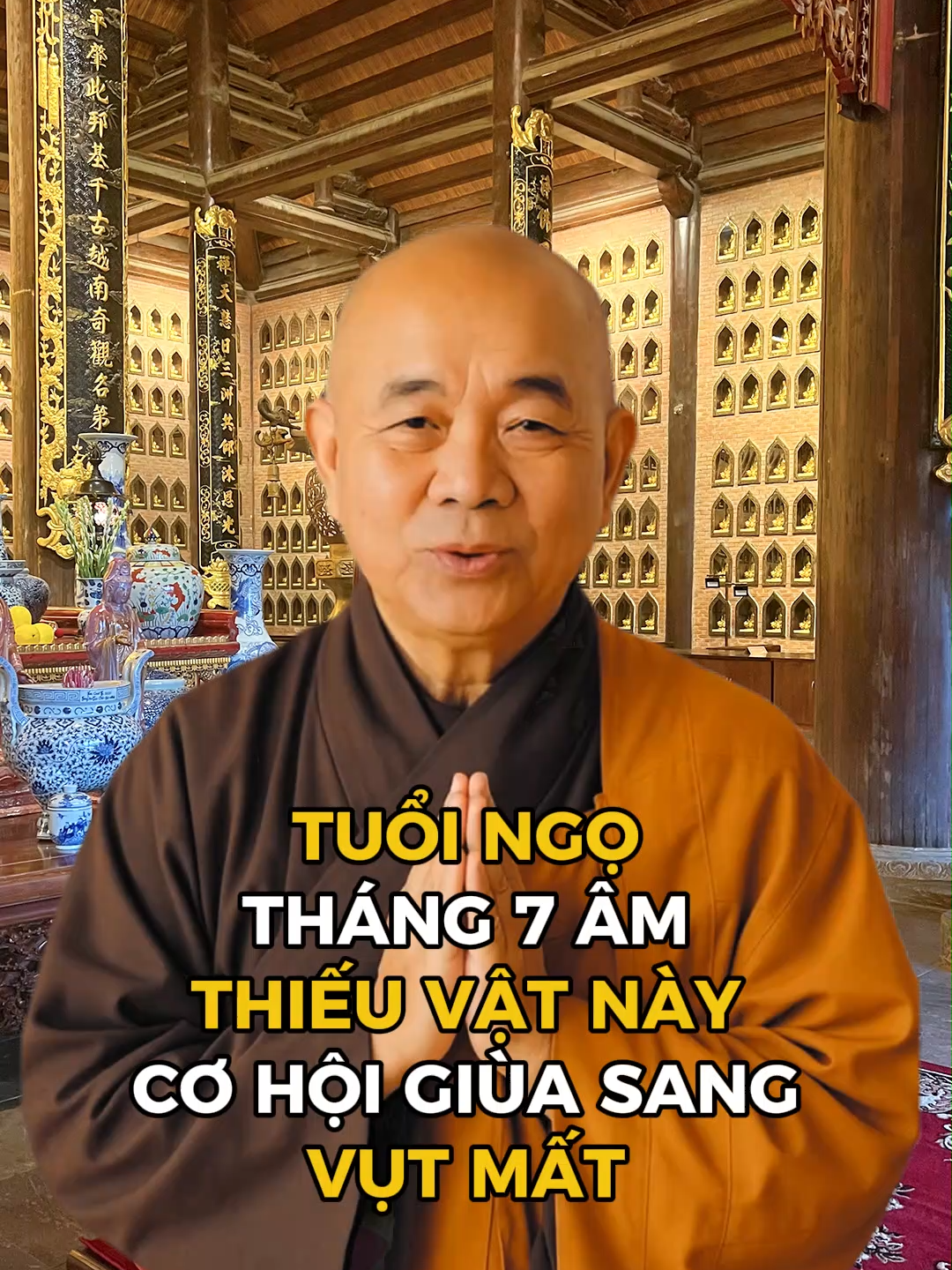 Tháng 7 âm, tuổi Ngọ cần tỉnh táo để nhận ra cơ hội giàu sang. Vật này giúp giữ lộc, giữ may mắn, giữ thành công. #phongthuy #tuvi #12congiap #tailocphongthuy #dongxuhoamai #T8049