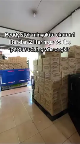 👉BIG SALE MINYAK GORENG ==================== ✅Minyakita 1 & 2 Liter  Rp 65.000 perdus ✅ Sunco 1 & 2 Liter Rp. 65.000 perdus ✅ Bimoli 1 & 2 Liter Rp. 65.000 perdus ✅ Sania 1 & 2 Liter Rp. 65.000 perdus ✅ Filma 1 & 2 Liter Rp. 65.000 perdus ✅Tropical 1 & 2 Liter Rp. 65.000 perdus ✅ Fortune 1 & 2 Liter  Rp. 65.000 perdus ✅ Kunci mas 1 & 2 Liter  Rp. 65.000 perdus ✅Minyak 5 Liter Rp 155.000 isi 4 MELAYANI PEMBELIAN ECERAN & GROSIR 🛒 MINIMAL PEMBELIAN 3 DUS 🛒 PEMBELIAN 5 DUS BONUS 1 DUS 🛒 PEMBELIAN 10 DUS BONUS 3 DUS 🚚 PENGIRIMAN SELURUH INDONESIA GRATIS ONGKIR. #distributorsembakomurah #minyakgoreng #fyp #masukberanda #jualanonline 