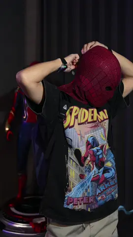Fan made mask. #halloween #spiderman #cosplay #marvel #fyp 
