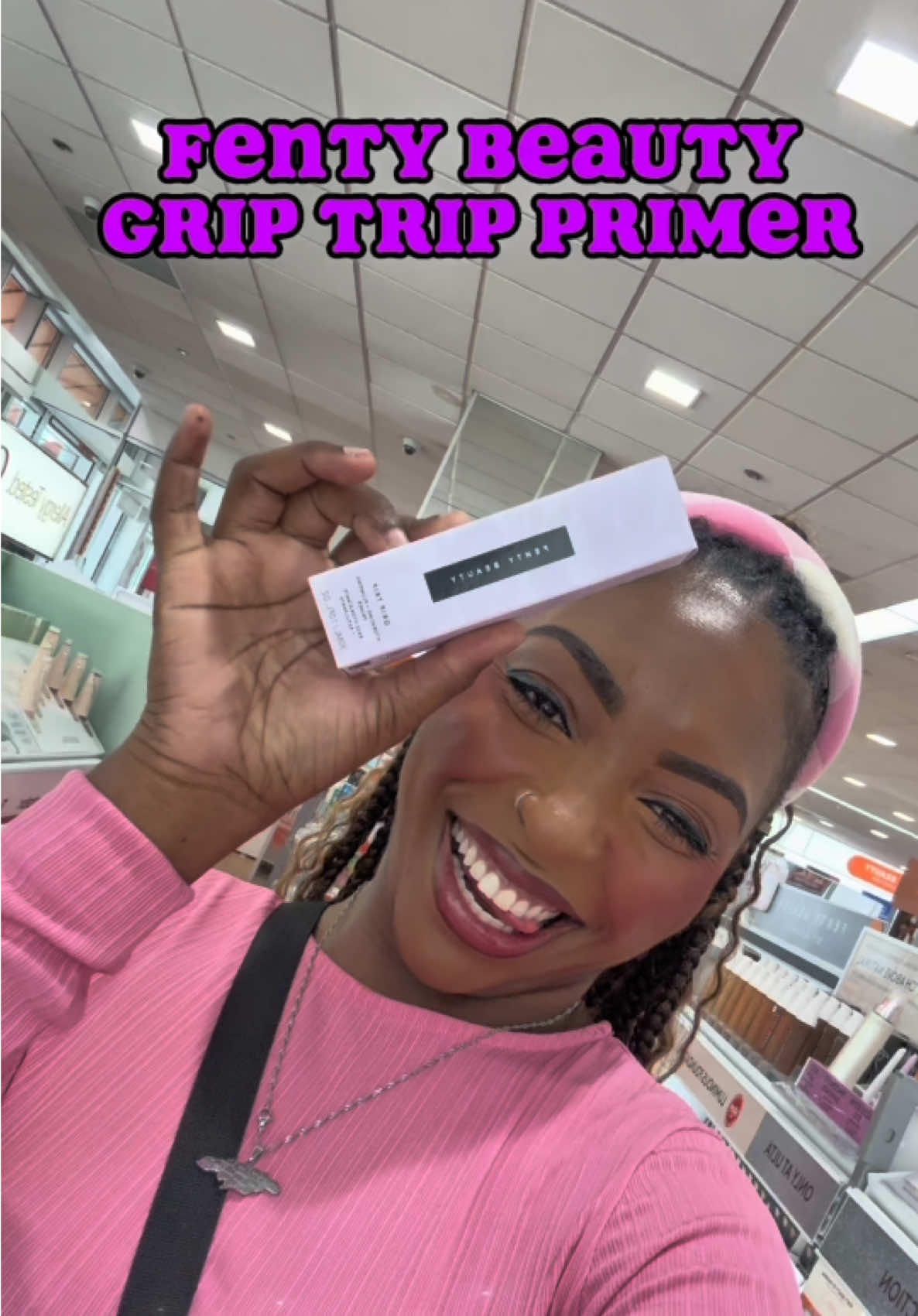 Have y’all tried the new @Fenty Beauty primers. It’s now available @Ulta Beauty.  #fentybeauty #fentyprimer #ultabeauty #makeupreview 