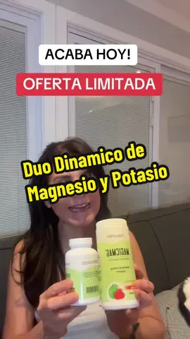 Magnesio y Potasio, el dúo dinámico de Natural Slim. #healthy #wellness #magnesio #potasio #naturalslim 