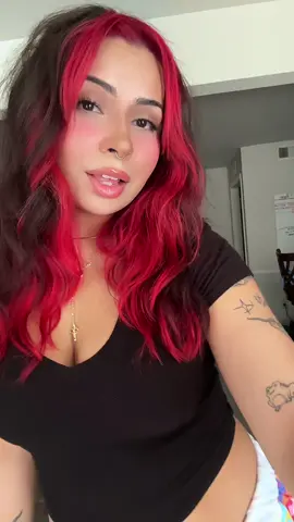 lyrics a lil sad but it’s ok bc the beats fire yk?  #alt#egirl#makeup#OOTD#redhair  