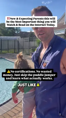 This might be the most important thing any parent of a child under 18 months will ever hear. Because this isn’t just about “fun in the water.”  This is drowning prevention. Period. What I’m showing you is how to stop a massive problem before it even has a chance to exist. Here’s the truth: when you let hundreds of water opportunities slip by in those early months, you’re building difficulty into the process.  In fact, many parents are unknowingly creating long-term stress around swimming. And then—when frustration sets in—they strap on a puddle jumper. That’s the moment fear, resistance, and bad habits get locked in.  That independent “fun” in the water… a mistake.    Fast-forward a few years: thousands of dollars in swim lessons, summers of struggle, and still no true water safety. But that won’t be you. Because you’re here. My course (✅ Bio) has already supported thousands of families worldwide in creating safe swimmers earlier than most parents thought possible.  And the wild part?  When you follow my line-by-line progressions, reasoning, and milestones—it’s actually a very simple process. The Infant Acclimation + Survival Swim Bundle shows any parent—swimmer or not—exactly how to raise a water-safe child, with less stress, less cost, and a whole lot more joy. Step one is learning how  Step two is parents ALWAYS in the water with no floaties. 👉If you want to learn more comment Prepare2Swim! 💫TEACH YOUR CHILD TO SWIM AT YOUR OWN RISK Disclaimer: The instructions, advice, and or opinions depicted in this context may be dependent on, and should be considered in conjunction with specific limitations, qualifications or exclusions, which are set out in our Prepare 2 Swim courses. It is also general in nature, and does not consider any of you, or your child’s specific medical or psychological circumstances. You should ensure that you always follow, applicable safety information and apply reasonable judgment when preparing/teaching your child to swim.