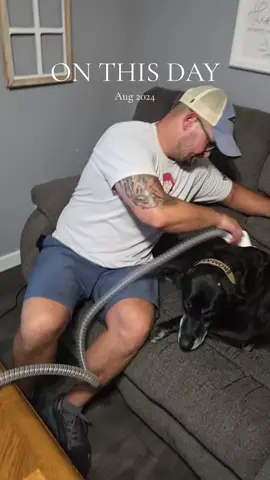 #onthisday Still the best pet vacuum to this day! Our pups love it! #fyp #dog 