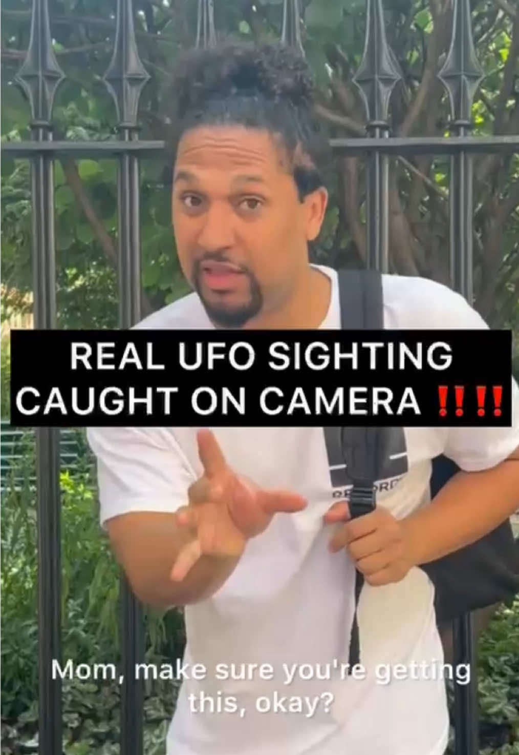 Can’t believe we got this footage 🙏🏾 @ihea lol #aliens #ufo #abduction 🏋🏾‍♂️ #timeless #polymath 
