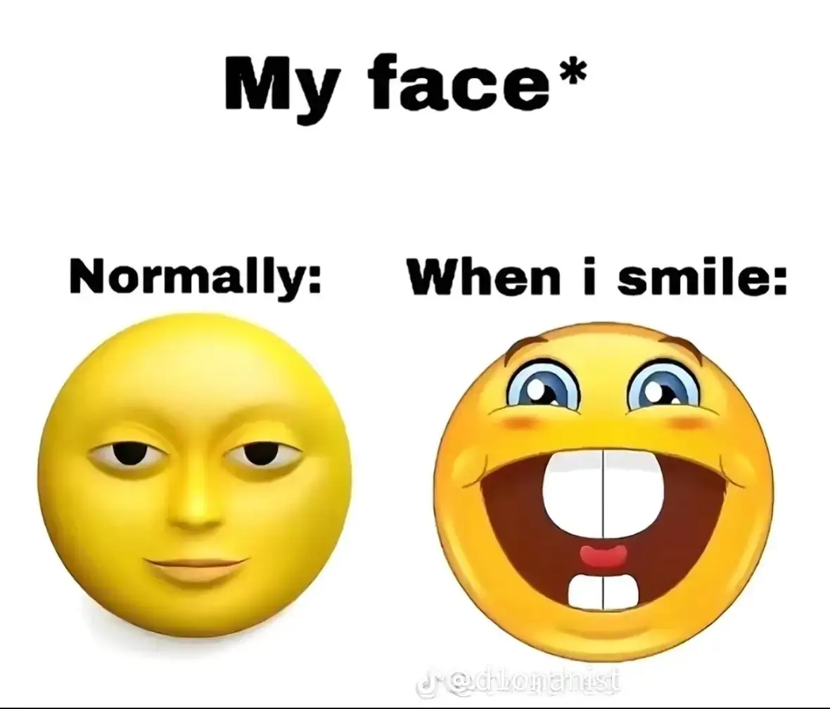 i like smiling