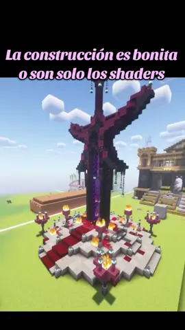 Es bonito o solo son los shaders y texturas? #minecraftamigos #minecraftconstrucciones #minecraftgirls #Minecraft #minecraftjava 