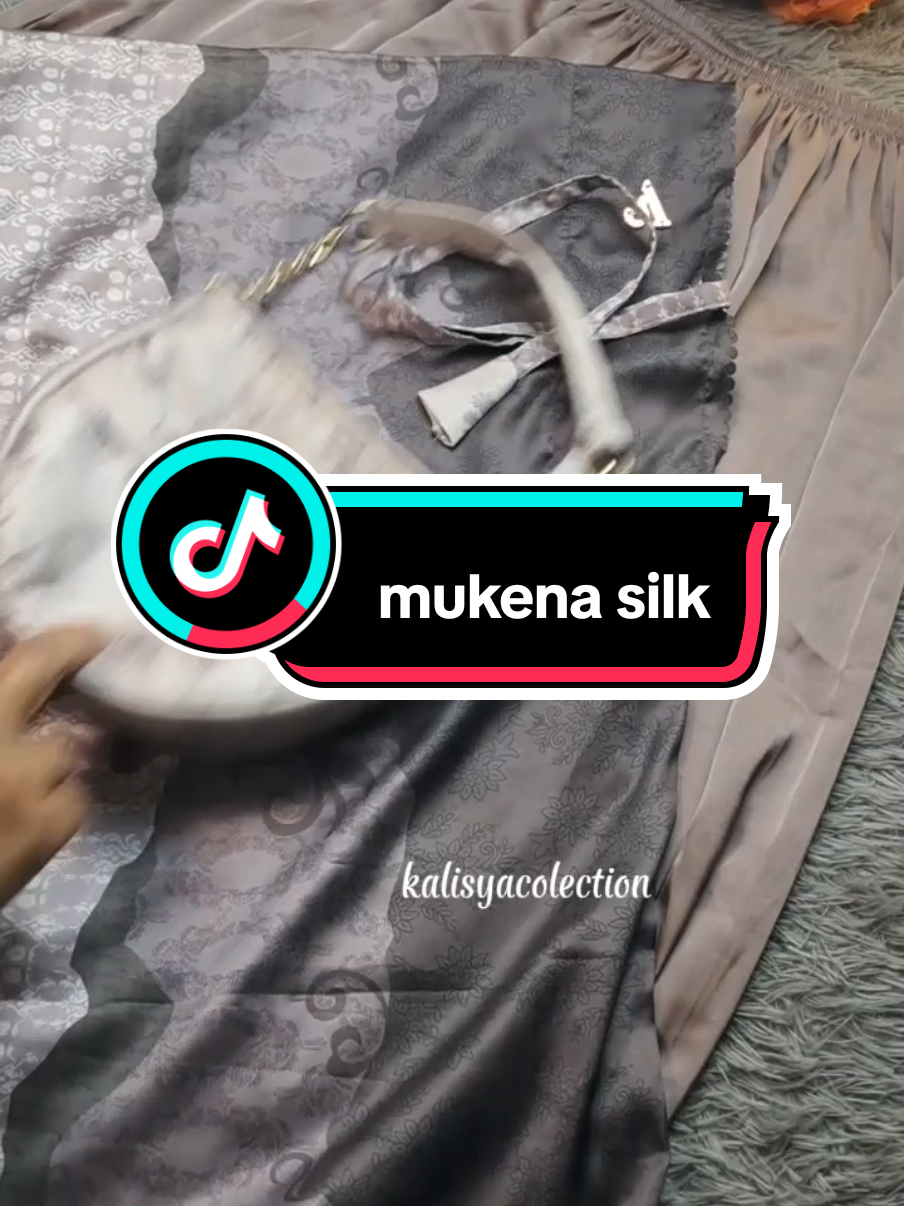 Mukena silk 2in1 cocok di bawa travelling🥰#mukenacantik #mukenatravelling #mukenasilk2in1 