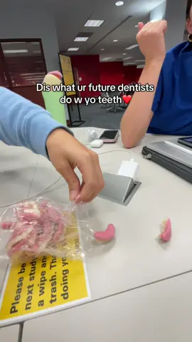 Eat one to know one #dentalstudent 