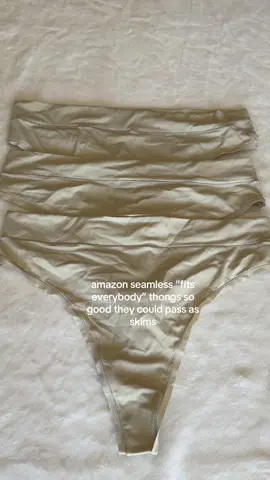 These are srsly so soft and seamless. And they have a bralette too! Skims taste on an amazon budget 🫶🏼 under “August” #amazon #amazonfinds #fitseverybody #skimsinspired #seamlessundwear 