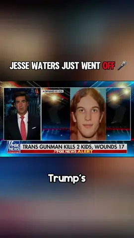 Jesse Waters just erupted giving his thoughts on the school shooting in Minneapolis 🔥