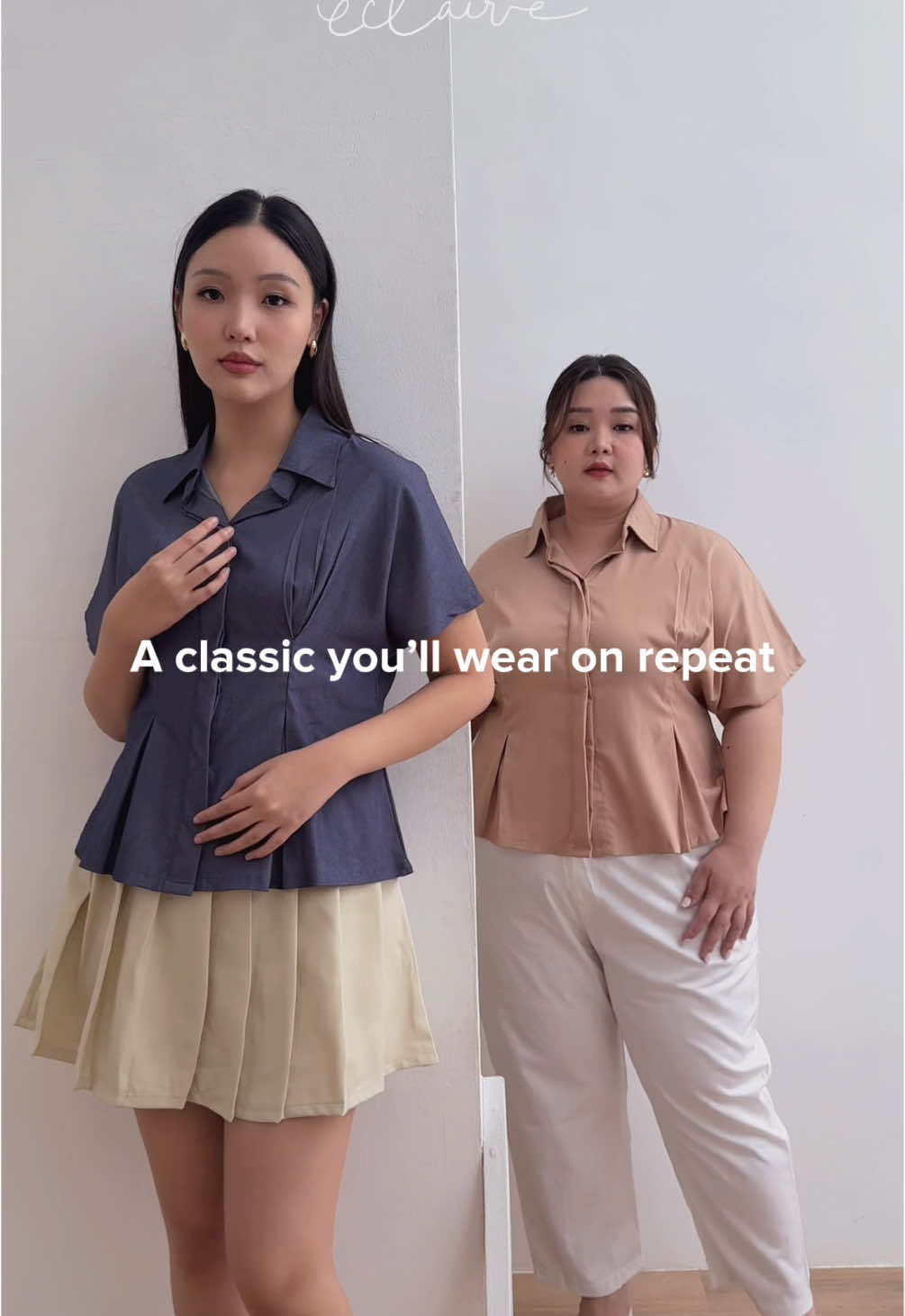 Definisi top yang akan selalu kamu pakai lagi & lagi 🤍 cek keranjang kuning aku sekarang! 🛒🛍️  #promomakangajian #fypシ゚viral #OOTD #viralvideo #viralvideo #outfitideas #plussize #paydaysale #ootdinspo #bajumurah #ngantor #bajungantor 