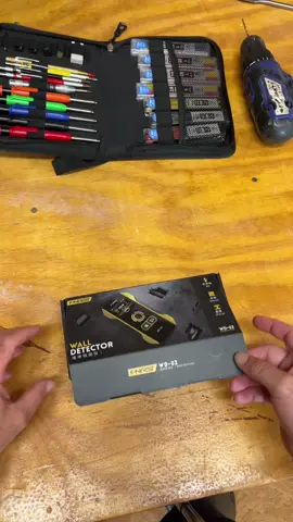 The WD-02 Stud Finder will also detect metal and electrical in the walls!