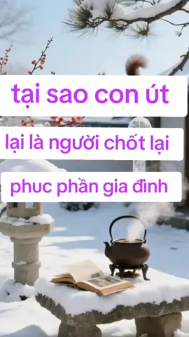 tại sao nhìn vào con út là biết gia đình đó thinh hay suy..#phongcanh #songcham #chuyennhansinh #trending #xuhuong #xuhuongtiktok 