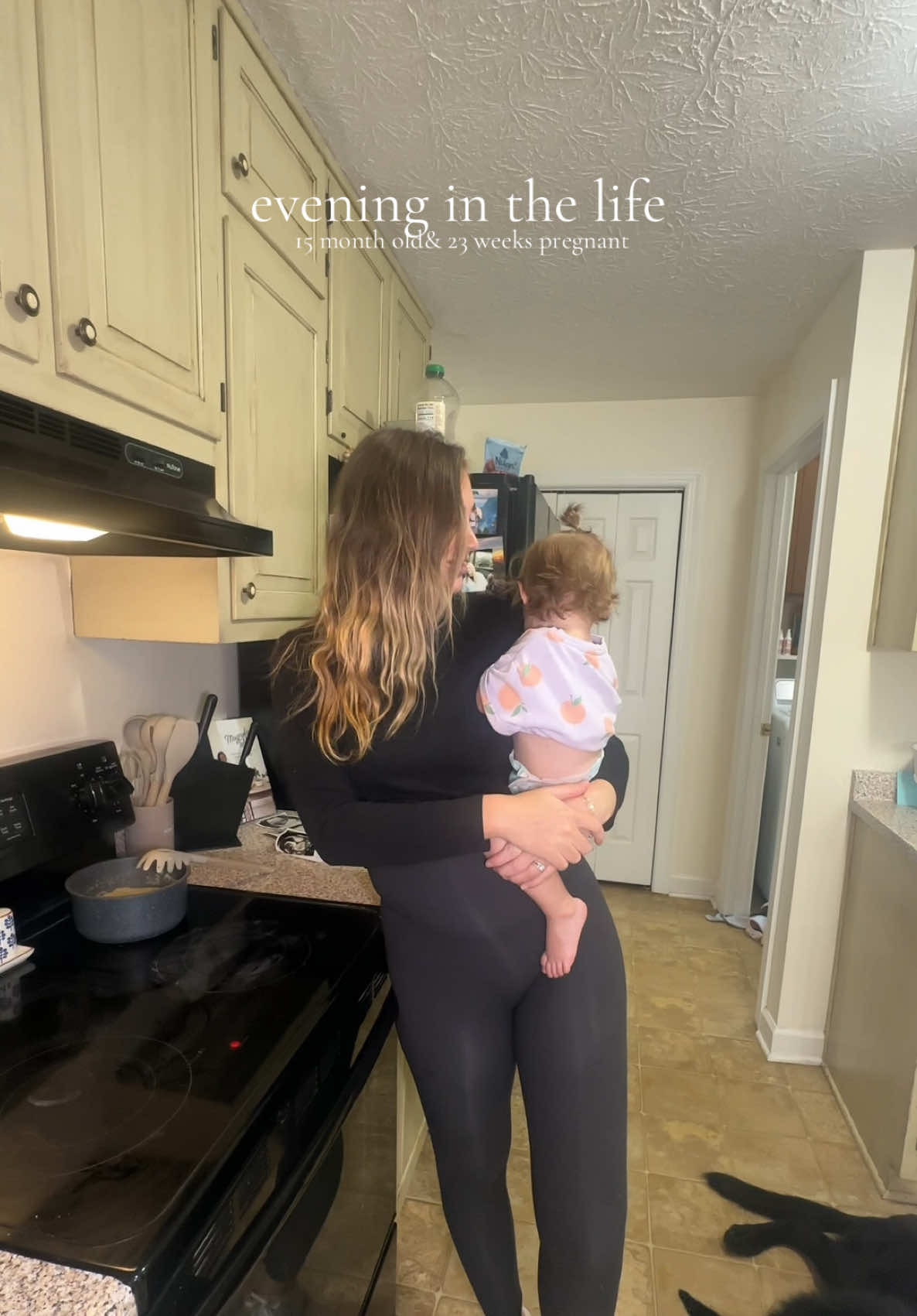 solo nights mean more time for us before it’s not just us anymore #15monthold #2under2 #pregnant 