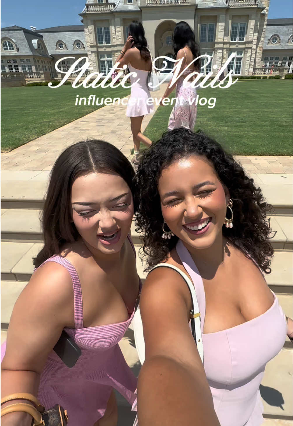 a girly girl time was had! 🎀 @STATIC NAILS®️ @Tower 28 Beauty @Glow Recipe #influencerevent #staticnails #dallastx #Vlog 
