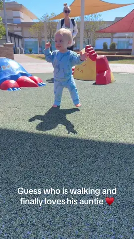 My little cutie pie. #auntiesoftiktok #walking #fyp #auntielove 