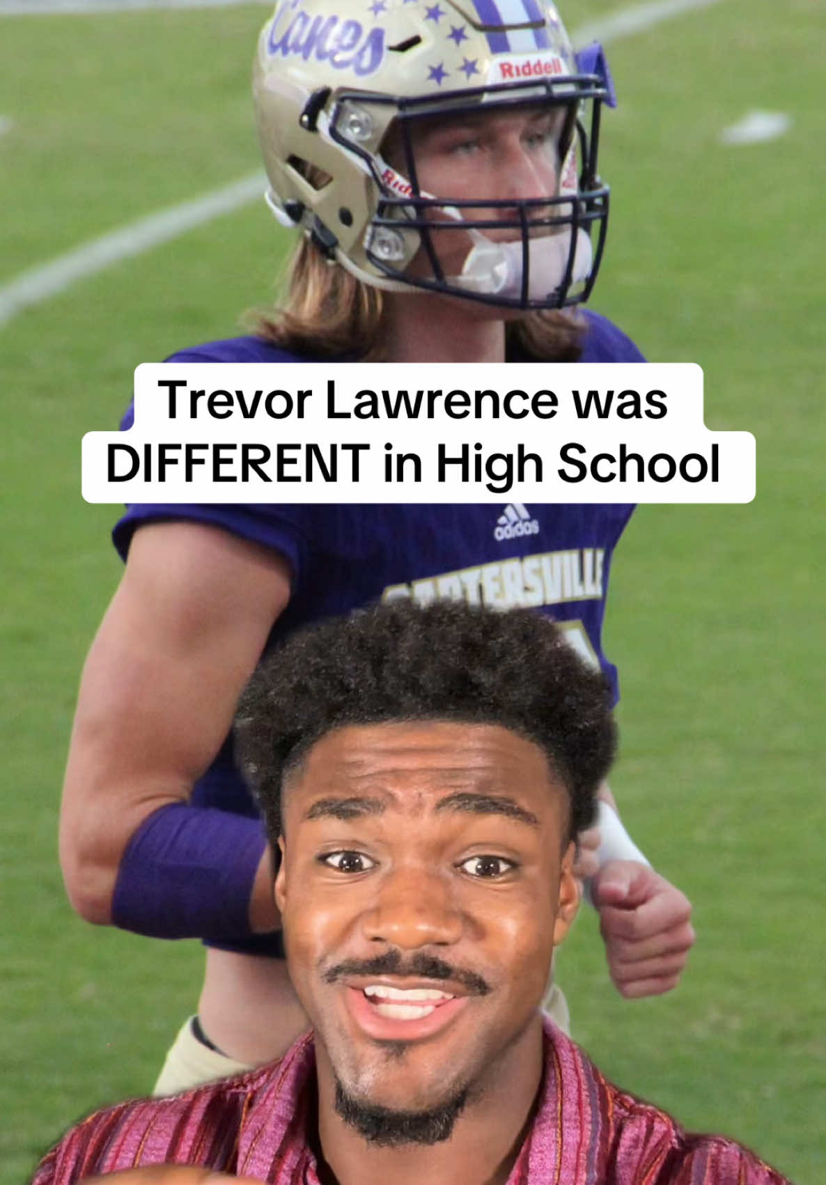 Trevor Lawrence was INSANE in high school😳‼️ #football #highschoolfootball #trevorlawrence #joshsmoore #fyp 