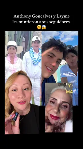 Anthony Goncalves y Layme les mintieron a sus seguidores. #anthonygoncalves52 #layme #chisme #viraltiktok #viral_video 