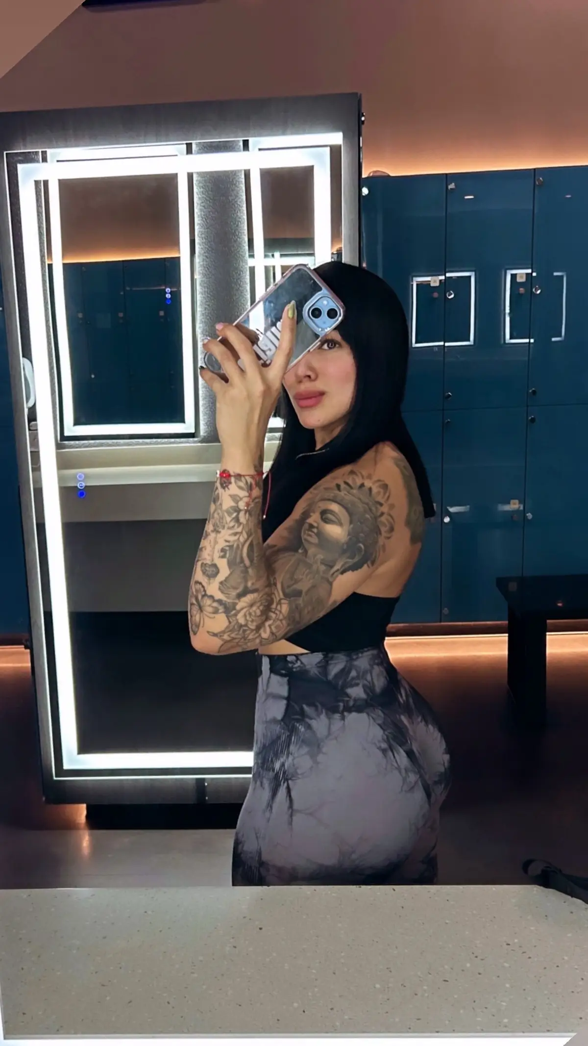 Yo después de un buen workout 🏋🏻‍♀️ …   🧃 🧊 