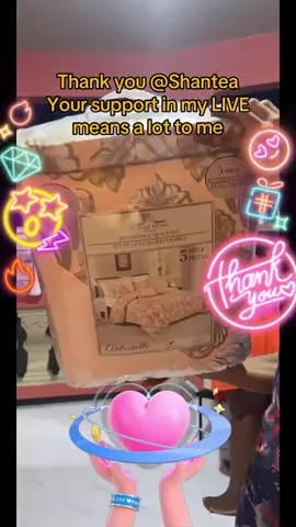 Shantea, thank you for the incredible support in my LIVE! I will keep creating better LIVE content!@Shantea #tiktoklive #livehighlights #livegift #handhearts 
