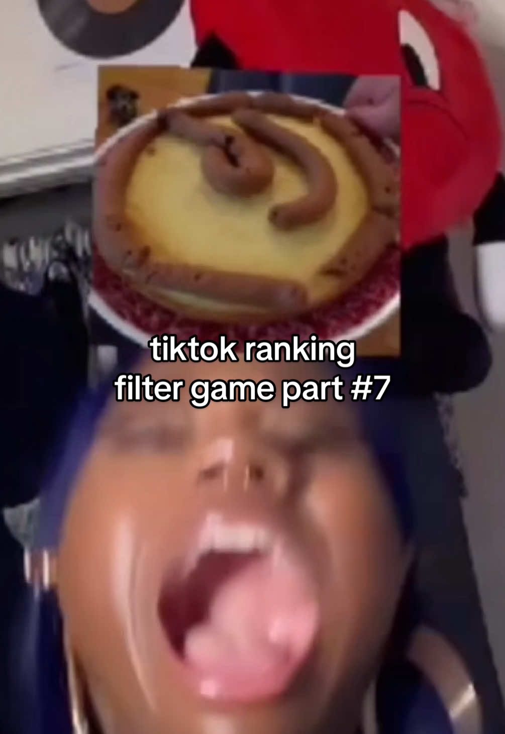 maybe the m&ms are skittles tho, idk 🤷🏾‍♀️ #foryou #cake #ranking #entertainmentpurposeonly #tiktokfilter #mattiedp #relatable #viral #funny #birthday #birthdaycakes #explorepage #repost 