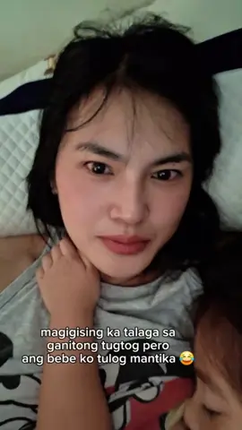 tulog mantika ang bebe 😆