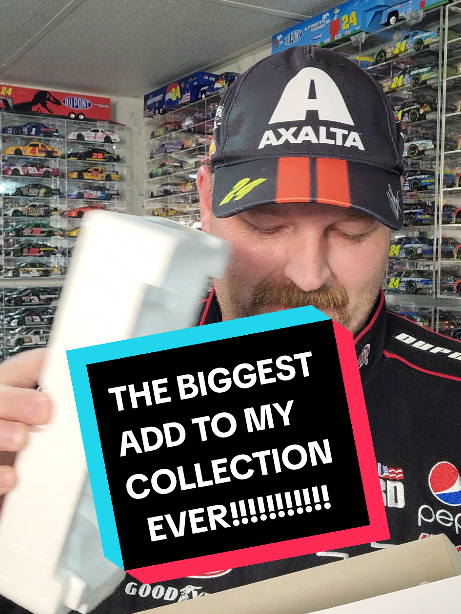 I just added the the most expensive and most valuable diecast to my collection so far! Thank you so much  @Tom Sawyer  for selling me this car from your collection! Check out Tom's page for more great cars for sale! Thanks for watching Bigtroxdiecast24 and don't forget to follow for new daily videos!  #diecastcollectors #grail #NASCAR #jeffgordon #foryoupage 