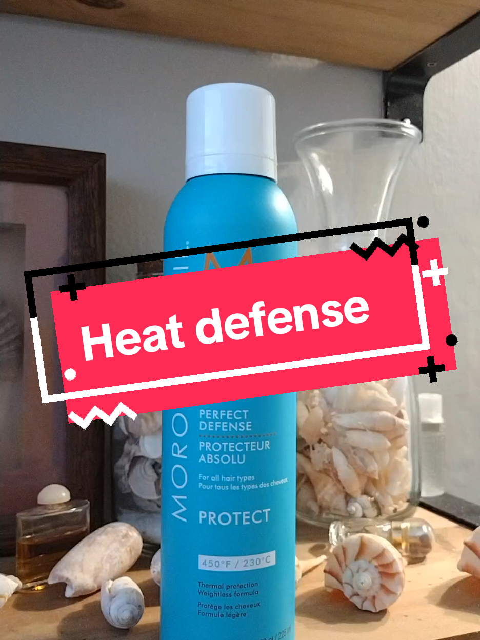 Moroccanoil heat defense is perfect for your hair. #morraccanoil #hairproducts #hairstyle 