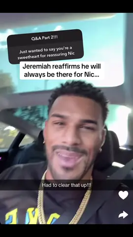 Jeremiah reaffirms he will always be there for Nic… #LoveIsland #loveislandreunion #jeremiahloveisland #nicolandria #acegreene 