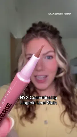 lip liner is the new lingerie HELLO 👏🏻 these brand new lip lingerie liner stains from @NYX Professional Makeup are SO GOOD #nyxcosmetics #nyxcosmeticspartner #lipliner #lipstain #liplinerstain 