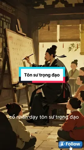 Cổ nhân dậy tôn sư trọng đạo #conhanday #daylamnguoi #fyp #xuhuong 