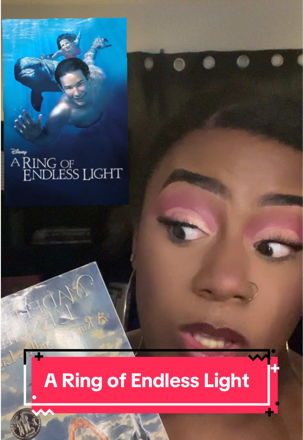 I know some of y’all have a very special attachment to this book; I do not. However, if there is any book in this DCOM series that I would make a case for that needs a more accurate adaptation, it’s this one. #aringofendlesslight #dcom 