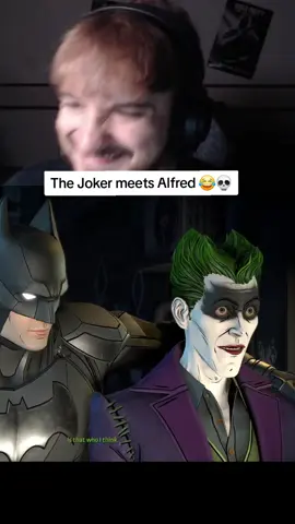 The Joker meets Alfred in Batman The Telltale Series...😂💀 #batmantelltale #batmantelltaleseries #telltalegames #batman #telltale 